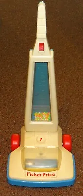 Vintage 1986 Fisher-Price  Magic Vac  Vacuum Cleaner #2007 Popping Push Toy • $50