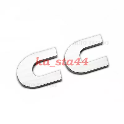 09-17 Volkswagen CC Rear Truck Lid Nmaeplate Badge Emblem Chrome • $22.99