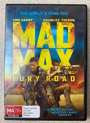 Mad Max - Fury Road (DVD 2015) Region 4 - FREE POSTAGE!! • $7.99