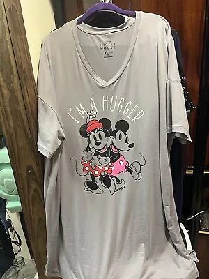 Official Disney Women's Minnie Mouse Nightgown Sleep Shirt!  2XL) • £12.16