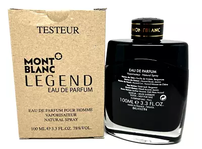 Legend By Mont Blanc 3.3 Oz EDP Men's Cologne New Tester • $34.95