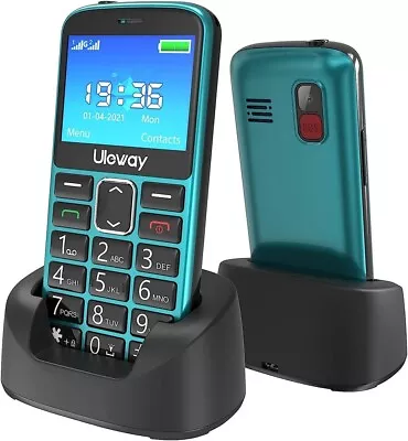 Tosaju Big Button Mobile Phone For Elderly Unlocked Dual Sim With SOS & Dock  • £19.99