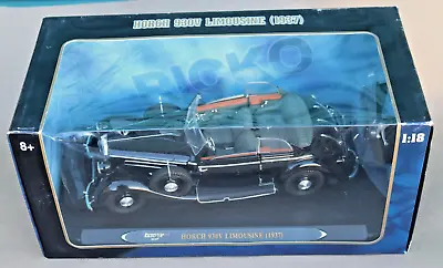 New 1937 Ricko Horch 930v Black Limousine Diecast Car Model 1:18 Scale • $99