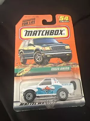 1998 Matchbox Isuzu Amigo #54 Surf's Up Pickup Truck 1:57 • $10