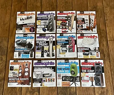 $17.99 • Buy Stereophile Magazine Lot Of 14 — 2021 & 2022