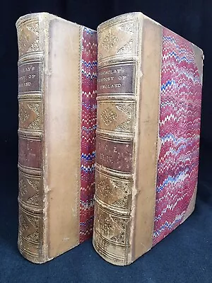 £55 • Buy 1864 4 Vol In 2 The History Of England By Lord Macaulay HALF CALF BINDINGS