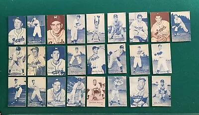 1953 Montreal Royals Exhibit Card Set Alston Lasorda Amoros Hoak & More • $600