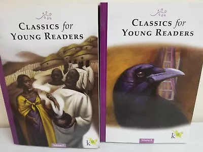 CLASSICS For YOUNG READERS - Volume 7 And 8  (K12 Curriculum) - Paperback - GOOD • $11.99