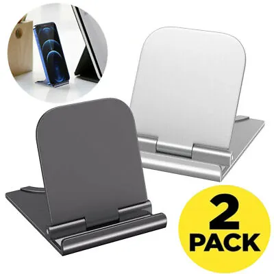 2 Pack Universal Phone Tablet Desktop Stand Desk Holder Mount Cradle For IPhone • $3.90