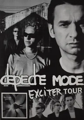 Depeche Mode Exciter Tour Poster 23 X 33 • $194.96