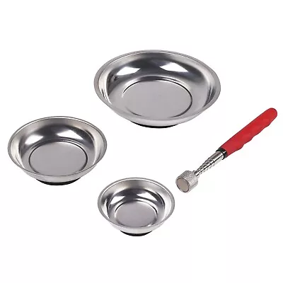 King 4-pc Utility Magnetic Tray And Pick-up Tool Set • $15.95