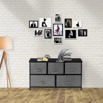 $62.99 • Buy Multi Drawer Dresser Chest Of Fabric Dresser Furniture Bedroom Storage Organizer