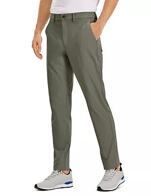 CRZ YOGA All-day Comfort Men's Classic-Fit 32 Inches Golf Pants Quick Dry • $34.65