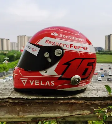 2022 Charles Leclerc F1 Formula 1 Helmet Helm Hand-paint 1:1 • $385