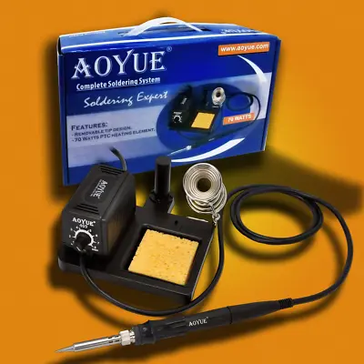 $34.81 • Buy Aoyue 469 Variable Power 60 Watt Soldering Station With Removable Tip Design-