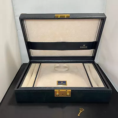 ROLEX 51.00.01 1【No Outer Case】Watch Box Case Black Key 100%Authentic FZ8065 • $858.83