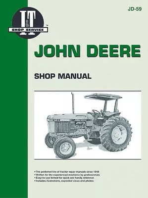 I&T Shop Manual JD 2750 2755 2855N & 2955 Tractor JD59 Farmer Bob's Parts • $39.95