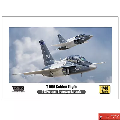 Wolfpack 1/48 T-50A Golden Eagle T-X Program Aircraft Premium Edition Model Kit  • $139.28