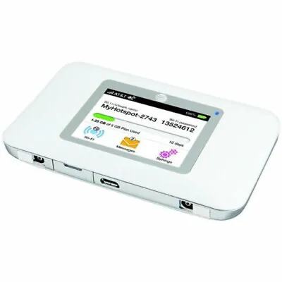 Netgear Unite AC770S 4G LTE White Mobile Hotspot Modem AT&T Unlocked - Grade A • $40