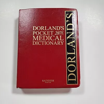 Dorland's Medical Dictionary Ser.: Dorland's Pocket Medical Dictionary By... • $3.50