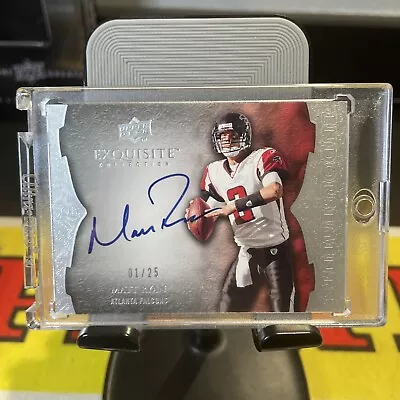 2009 Upper Deck Exquisite Endorsements Matt Ryan On Card Auto 01/25  • $120