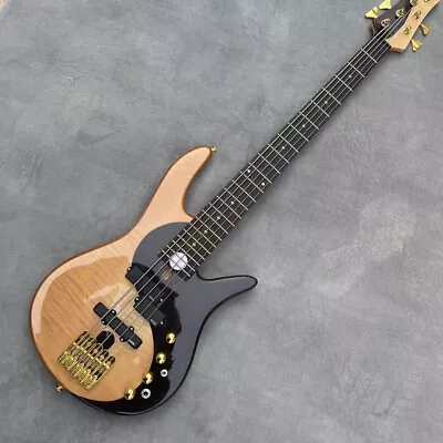 5-string Butterfly Bass Yin And Yang Special Shaped Alder Body Maple Neck Active • $389