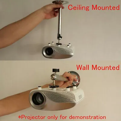 $16.99 • Buy Portable Mini Bracket Stand Wall Ceiling Mount 360° For Mini Projector 3KG Load