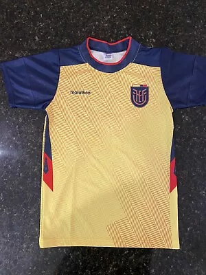 Men's Ecuador National Soccer Team Jersey Yellow World Cup • $25