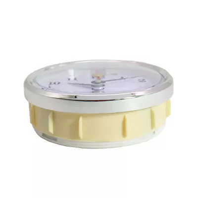 Mini Clock Insert 3-1/2 Inch (80 Mm) Round Quartz Clock Fit-Up Movement Miniatur • $10.03