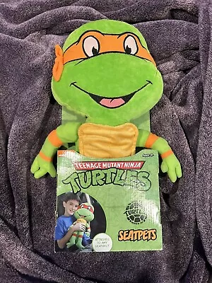 Seat Pets Teenage Mutant Ninja Turtles Michaelangelo Pillow Plush Seatpets • $24.99