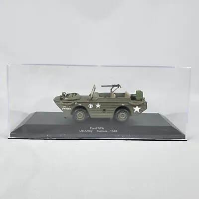 Eaglemoss Ford GPA US Army Amphibious Jeep 1:43 Scale WWII Military Model • $27.95