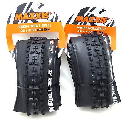 Maxxis High Roller II 29 X 2.3 Pair Folding Tubeless Ready Dual EXO • $129.95