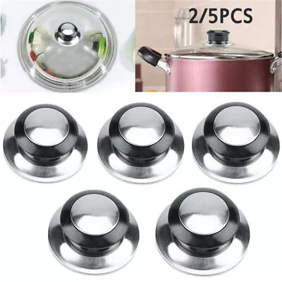 £4.64 • Buy 2/5x Kitchen Cookware Pot Saucepan Replacement Pan Lid Hand Grip Knob Handle Set