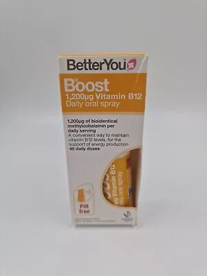 BetterYou B-Complete Daily Oral Spray - B Complex Boost B12 Spray 25ml • £8.49