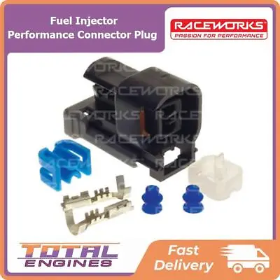 Raceworks Fuel Injector Performance Connector Plug Fits Mazda MX-5 NC 2.0L 4Cyl  • $22.36