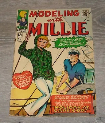MODELING With MILLIE # 47 MARVEL COMICS June 1966 GGA SILVER AGE ROMANCE • $9.99