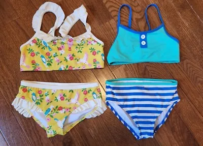 Mini Boden Swimsuit Girls Size 6-7 Lot Of 2 Bikini Two Piece  • $20