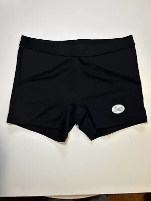 Jema Volleyball Hip Padded  Spandex Shorts Black Women’s Small • $17.99