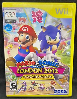 Mario & Sonic At The Olympic Games London 2012 New Sealed Wii Ntsc US Yellow Box • $69.61