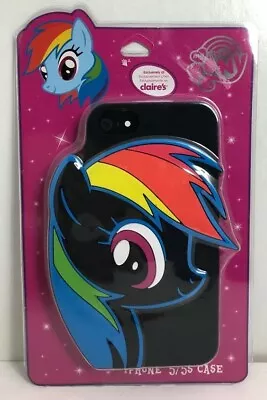 My Little Pony Rainbow Dash IPhone 5/5S Case Hasbro Loungefly Black BNIP - BX7 • $4.36