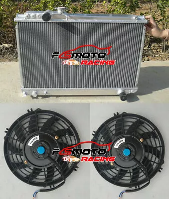 3ROW FOR 1986-1992 TOYOTA SUPRA MK3 SOARER MZ20 7M-GTE MT Aluminum Radiator+FANS • $170