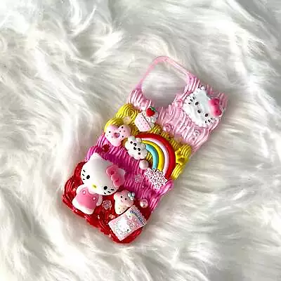 $40 • Buy Hello Kitty Style Phone Case Decoden IPhone 11,12,13,14
