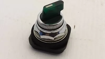 Telemecanique Zb3-bk33 Selector Switch Operator Green Ill. 3-position Main. • $15.97