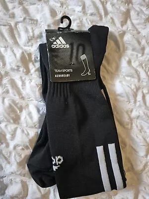 Men's Adidas Santos Football Socks XL 10-11 Black And White • £2