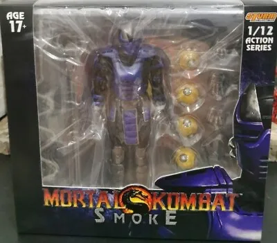 Storm Collectibles Mortal Kombat Smoke Action Figure • $125.01