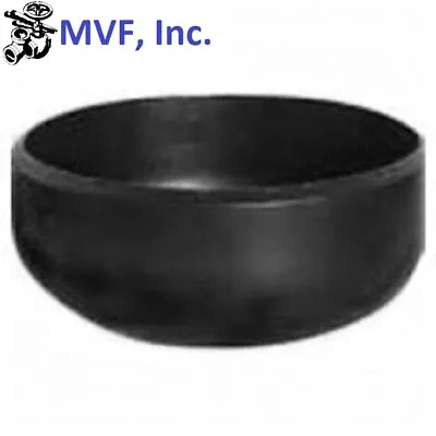$10.70 • Buy 1-1/2  Schedule 40 (STD) Butt-Weld Pipe Cap WPB Carbon Steel Fitting <B060801