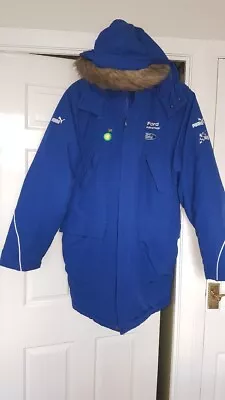 £175 • Buy Official BP Ford World Rally Team WRC Jacket RALLY SWEDEN EXTREME COLD RARE ITEM