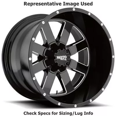 Moto Metal Wheels MO96221235344N MO962 20 X12  Wheel - Gloss Black Milled NEW • $357.64