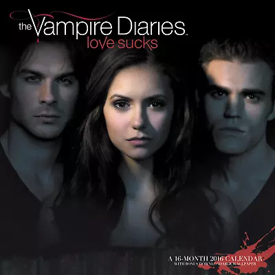Vampire Diaries 2016 DAY DREAM Calendar Nina Dobrev IAN SOMERHALDER Paul Wesley • £72.33