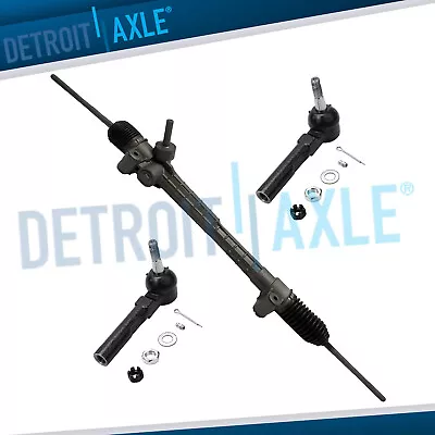 ELECTRONIC Steering Rack And Pinion + Outer Tie Rods For Chevy Malibu G6 Aura • $109.63